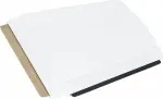 Ice scraper 11cm rubber+ brass blade