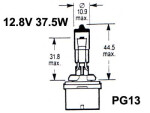 halogen bulb 899 12V PG13