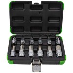 12 part. 1/2" six point bits set 5-22mm jbm