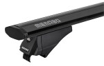 roof racks LEOPARD 135 CM, AERO, black