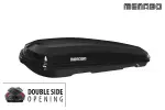 Roof Box DIAMOND 500L DUO black