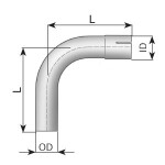 dinex exhaust pipe, Universal din91114