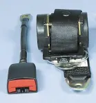 roller seat belt, front seat, arm 30 cm