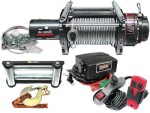 electrical winch, IP67 24V 682x214x248mm 8170kg