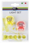 for bicycle lights set 2led+2led "SILICON LED" very easy to install, no these for tools.