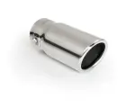 Exhaust blowpipe, polished, Ø 35-48MM