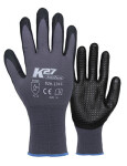 work gloves nylon + lükra L