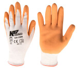 work gloves nylon + latex M
