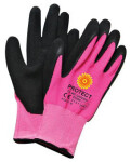 garden work gloves pink 6