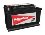 battery HANKOOK 12V 80Ah 640A 315X174X190MM -/+ MF58043