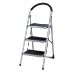 stairs ladder 3 positions 150kg rubber coating steel