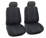 seat cover, for front seats, black