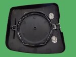 mirror glass 196X193 24V MB ACTROS 3,right