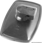 Mirror straight 262X167 fastening 16-22MM