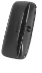 Mirror 370X182 24V R1800 fastening 18MM