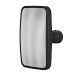 Mirror 311X211 12V unbreakable KL. fastening 16-32MM