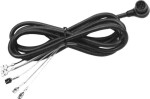 EL.cable set.2M 2-PEEG.-LE round plug