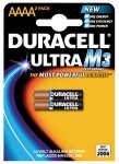 battery, duracell ultra m3, AAA, 1.5vc 2pcs