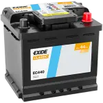 battery Exide Classic 44Ah 360A 207x175x190 -+ EC440