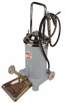 apac 1798.fn leg with pump grease gun 14kg container