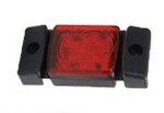 ld142 side light led 60x34mm red 12/24v