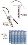 APAC 1786.OC grease gun with lever ( hose+ pipe) 400G "HEAVY-DUTY"
