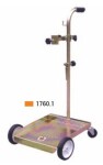 apac 1760.1 grease barrel / barrel trolley 4 wheels 60l