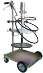 apac 1780.h grease gun set. with trolley Follower plate 285mm lid 310mm 50:1