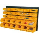 323 30-os. panel with plastic boxes 18x101, 12x102 , artplast