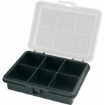 3100 plastic case with six grid 120x100x28mm, artplast