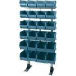 303 bins stand 28X no.103, metal frame 600X300X1250MM, ARTPLAST