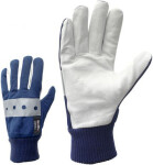 270-9 buckskin-nylon/fleece work gloves m+