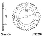 for motorcycles chain ratchet rear JT 37 teeth