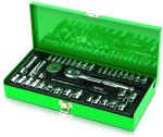 TOPTUL Socket wrenches set 3/8", 1/4" 40 pc., metal case