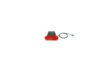 Vignal Side marker light orange with holder LED 24V plug AP( cable 1500mm)