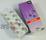 1pc =10pc Osram BULB 24V 2W W2,1x9,5d ( glass socket) package 10 pc 2840