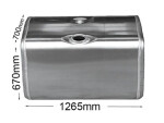 fuel tank Scania 495L; Al