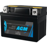 6Ah starter battery IA YTZ7S-BS -+