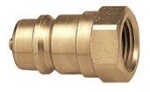 Female quick connector, high pressure - thread 1/4” F - max 350 bar Greita jungtis 1/4” F - 350 bar