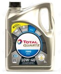 semi synth engine oil Total Quartz D 7000 10w-40 5L