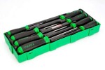 TOPTUL tool set , new type, screwdrivers TORX, 8 pc., T9,T10,T15,T20,T25,T27,T30,T40