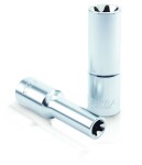 socket E-TORX plug / spindle: 1/4", dimensions E-TORX: E07, length.: 50 mm, type adapters: long
