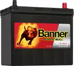 banner battery power bull 45 ah 238x129x203- + (klemm1+3) 390a  P4523