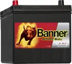 banner battery power bull 60ah 233x173x225 + - 510a