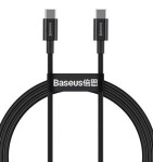 cable for charger USB-C DO USB-C 100W, 1M (black)