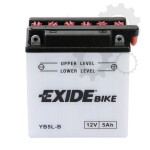 battery Exide 12 V 5 Ah 120x60x130 60A YB5L-B -+