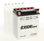 battery Exide 12 V 14 Ah 134x89x166 200A YB14L-B2 -+