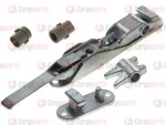 Cargoparts door lock rear sissepandav galvanized zinc plated Dacromet (fi-16-18mm)