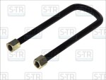 S-TR Strzemię resoru M20X1,5x91x280 MAN (2) z nakretkami