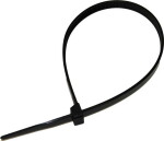 100 pc. Cable Tie PVC black 7,8 x 300 100 pc. Art.- no. 4623/705/17 7,8x300, "trytytki"